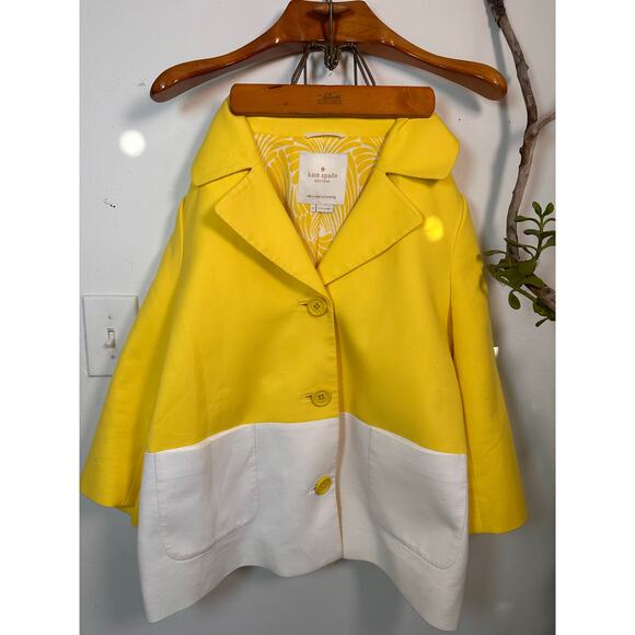 Kate Spade New York Jacket with Buttons and Pockets | 70s Jacket - Picture 7 of 7